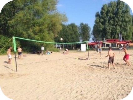 Beachtennis op Gras