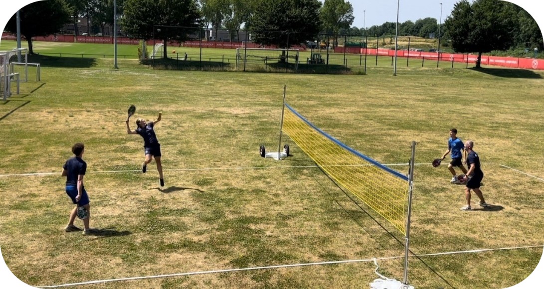 Beachtennis op Gras