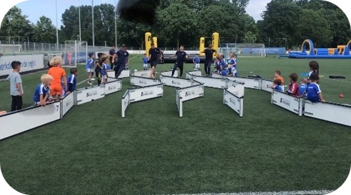 Dribbel-SPRINT-Slalom