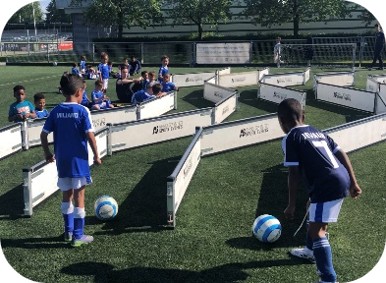 Dribbel-SPRINT-Slalom