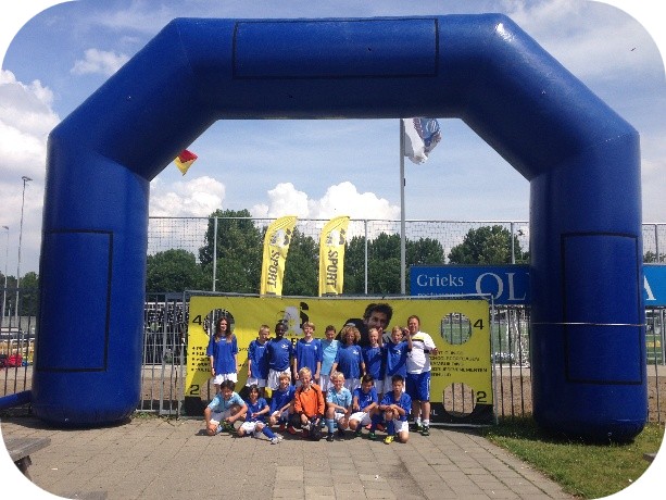 Opblaasbare boog evenement