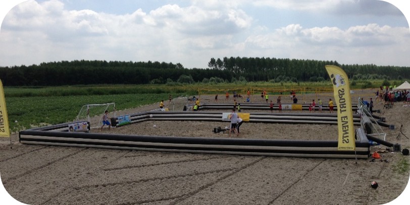 Zwart wit veld