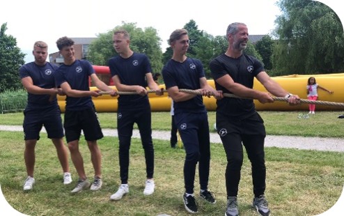 Touwtrekken team