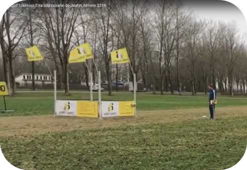 Voetgolf hole