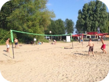 Voetvolley strand